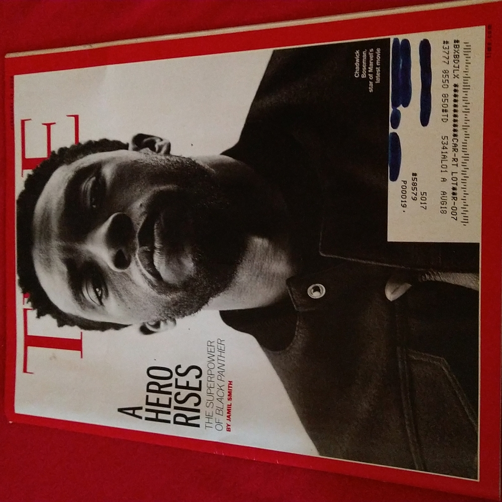 Time Magazine Chadwick Boseman